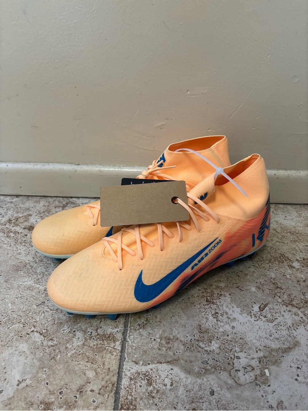 Nike Zoom Superfly 10 Kylian Mbappe Cleats FQ8335 801 Men size 13